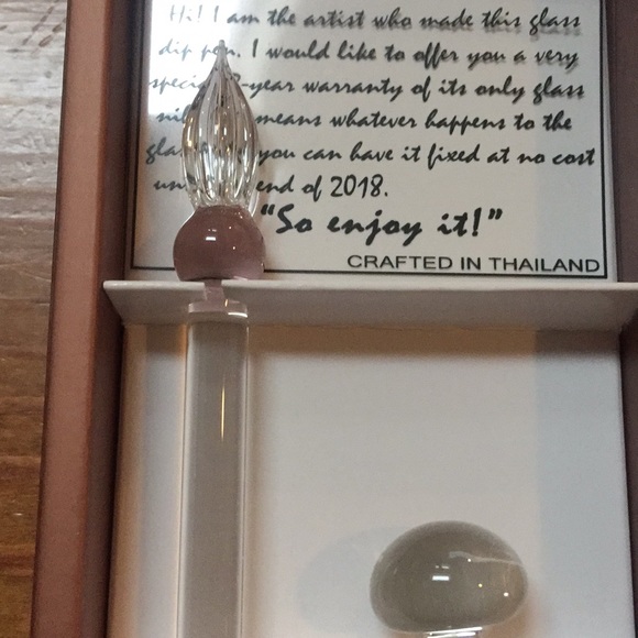 Glass dipping pen. - Picture 2 of 5
